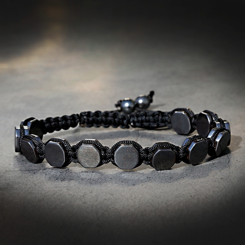 Ethnic Modern Fashion - 7 Style Charm Black Hematite Stone