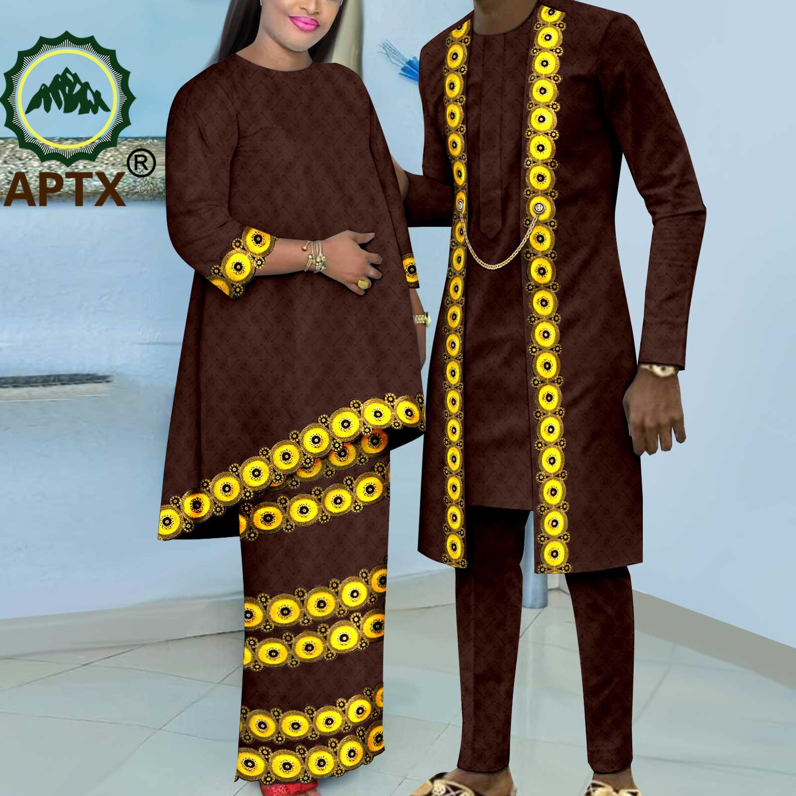 Boubou Men Africa - African Couple Clothes Women Boubou Top