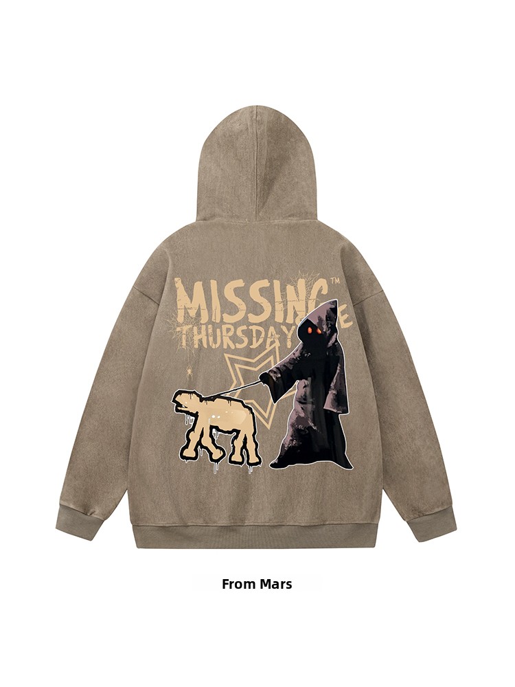Ethnic Fashion World - from Weird World Suede Hooded Cardigan