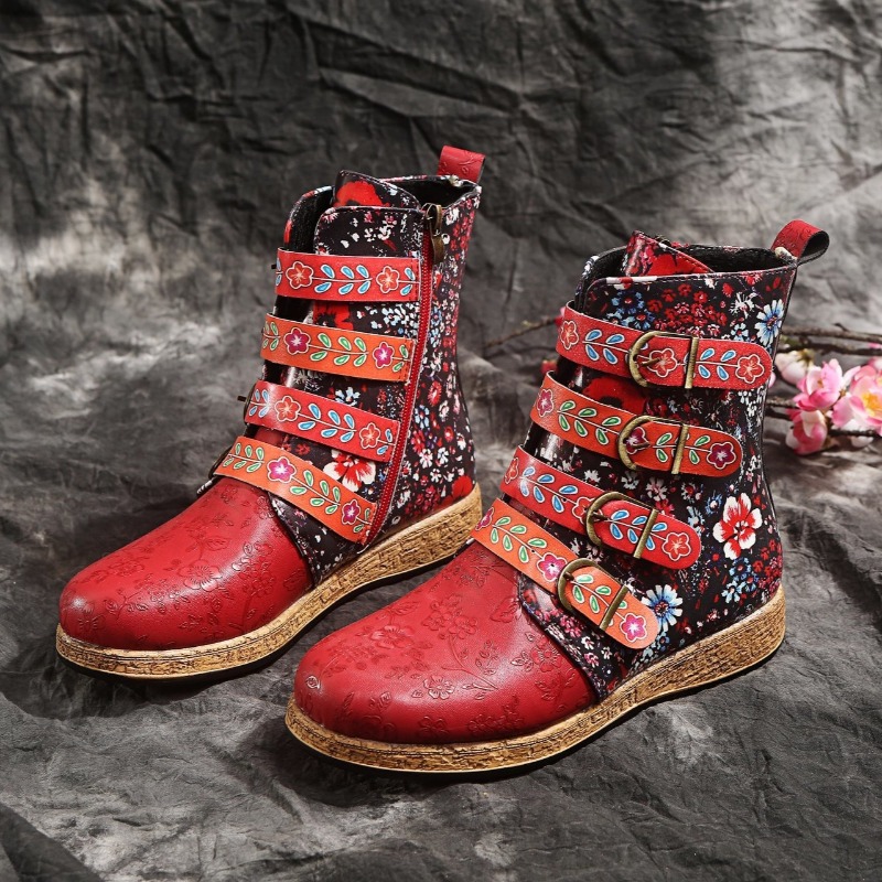 Ethnic Fashion - Brand Women's Boots 2026 Spring Comfortable
