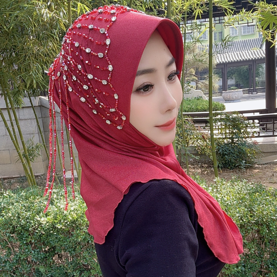 Ethnic Fashion - Africa Ethnic Hats Hijab Black Luxury