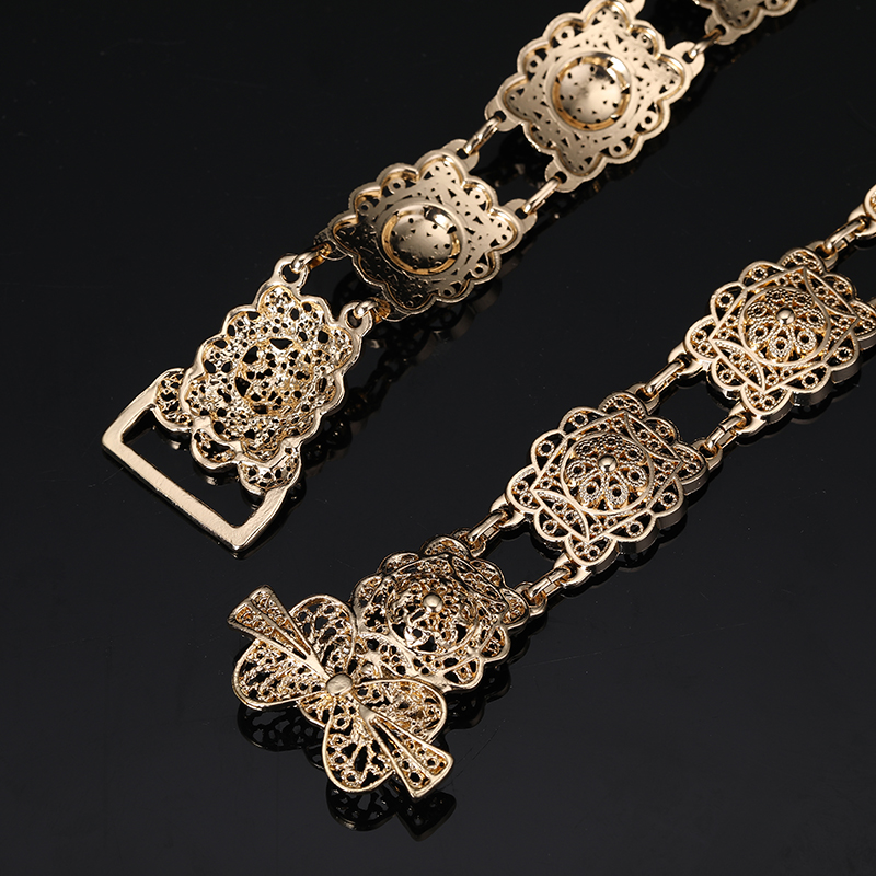 Ethnic Style Dresses - Algerian Vintage Design Caftan Belt Jewelry