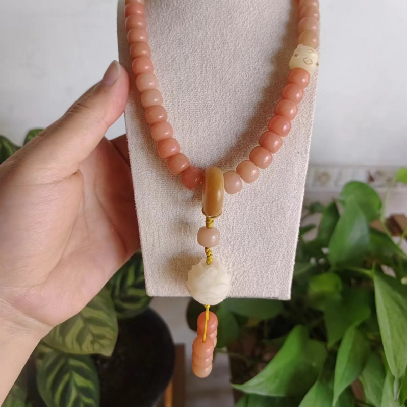 Ethnic Fashion World - Pink World Beauty Bodhi Root Handheld