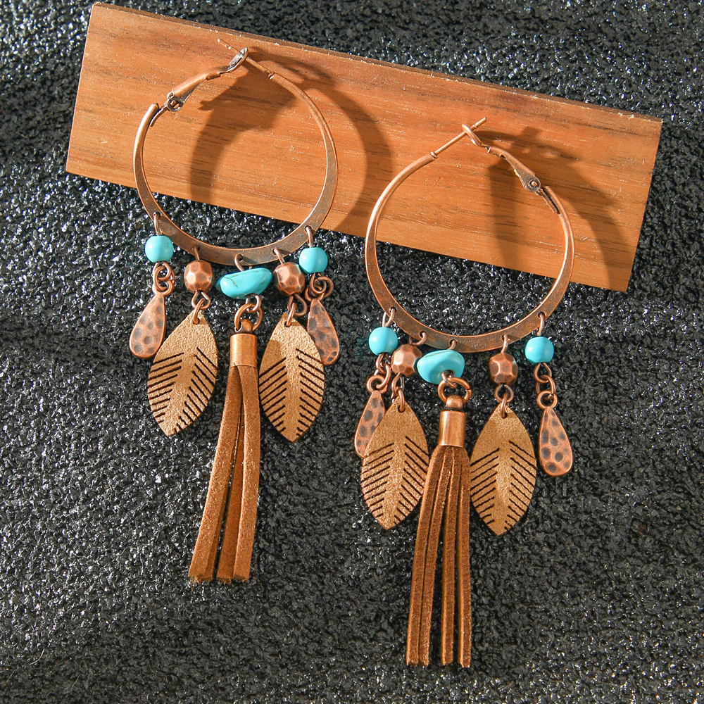 Vintage Boho Dangle Earrings E - Ethnic Wear In Fashion recension och pris