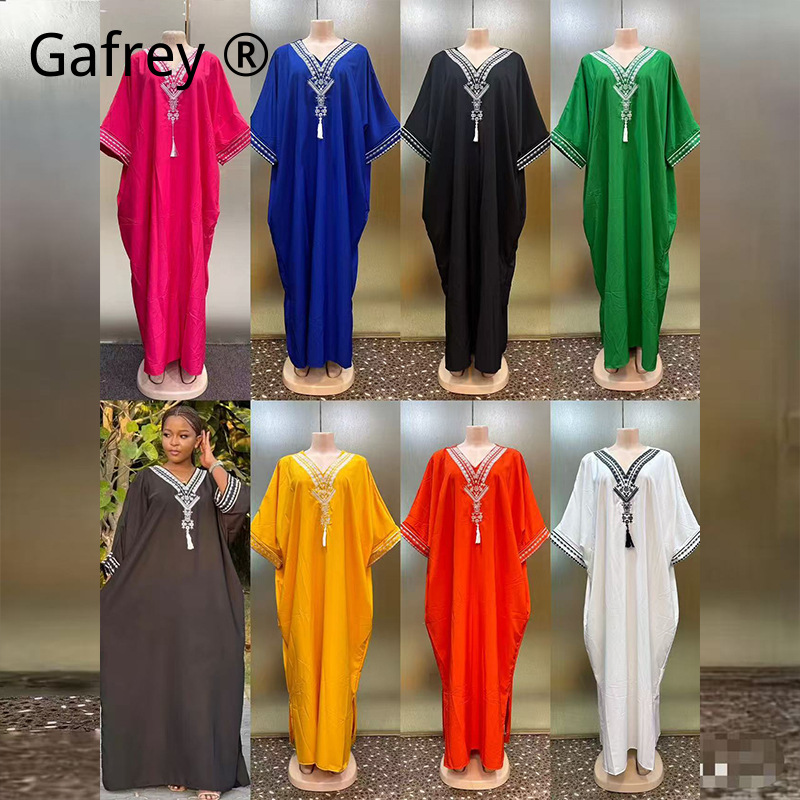 Middle Eastern Printed Abaya W - Ethnic Style Dresses recension och pris