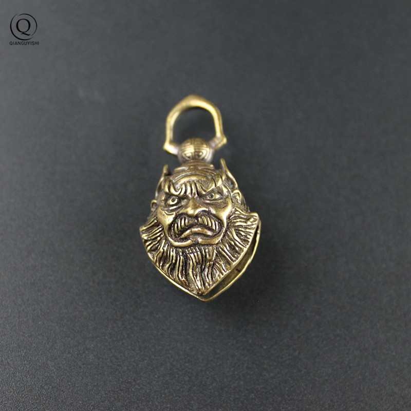 Vintage Brass Zhong Kui Chines - Ethnic Fashion World recension och pris