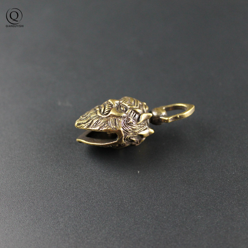 Vintage Brass Zhong Kui Chines - Ethnic Fashion World recension och pris