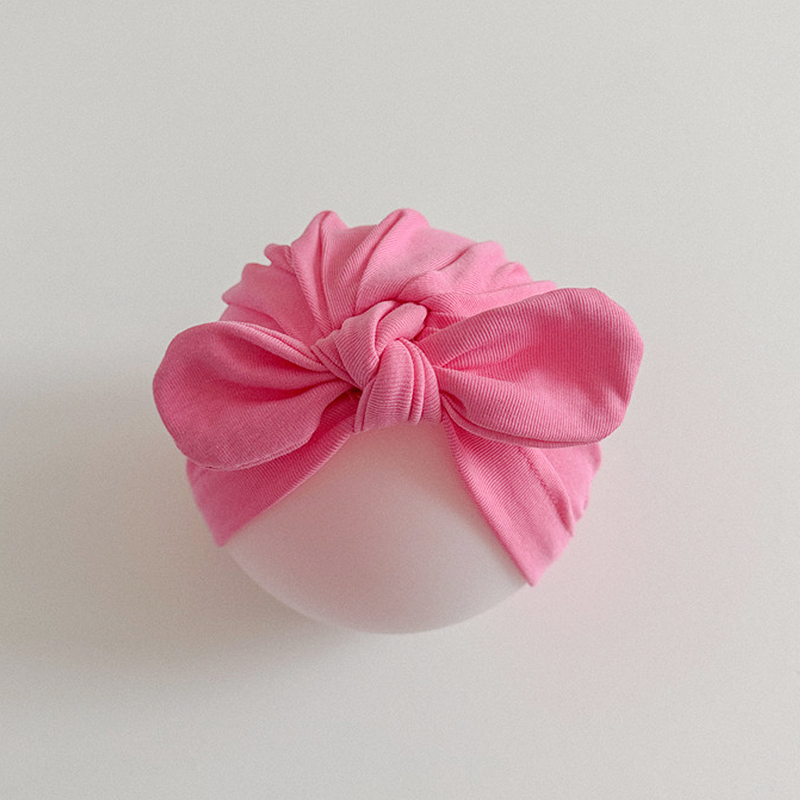 Solid Color Baby Turban Cap Pu - Ethnic Fashion India recension och pris