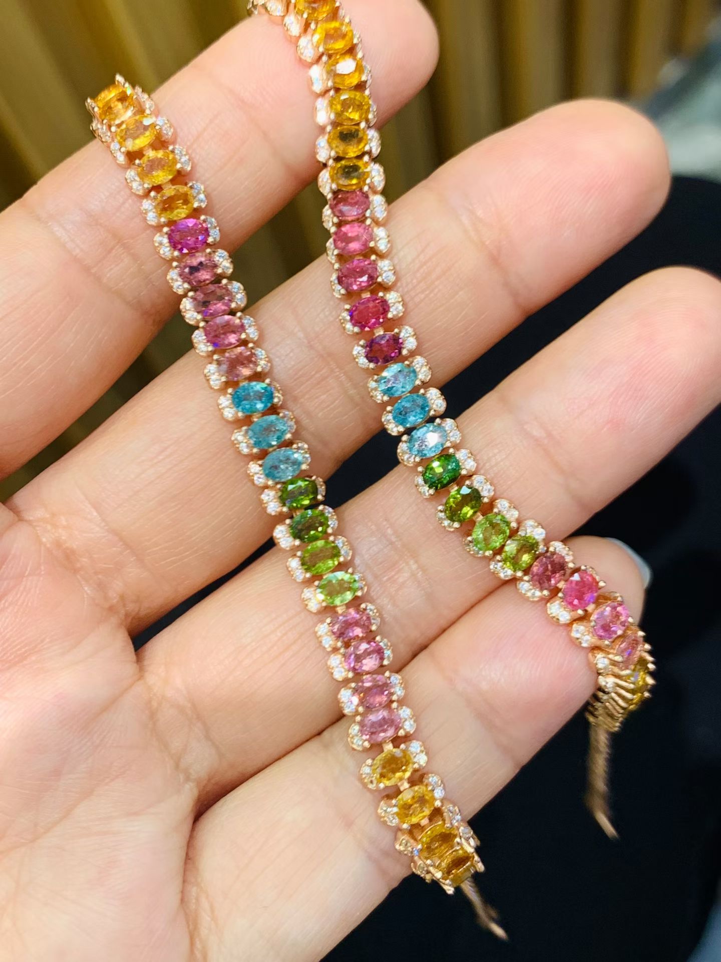 925 Silver Plated 18K Gold Nat - Ethnic Fashion Boutique recension och pris