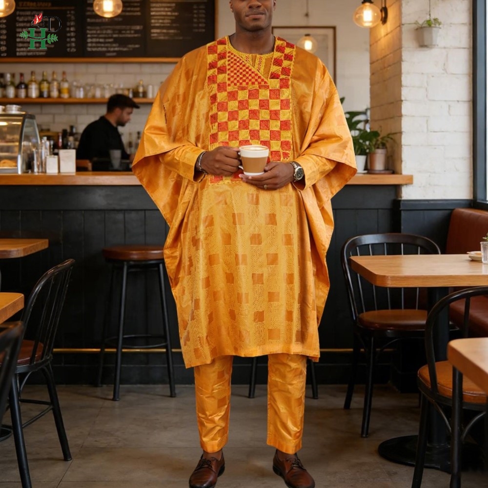 New African Clothing For Man T - Boubou Men Africa recension och pris