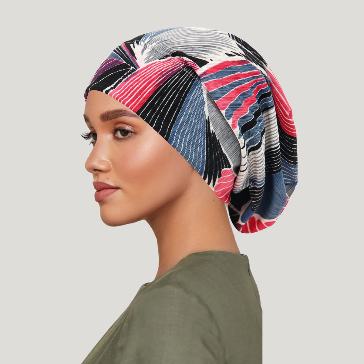 2026 New Tie-dye Hair Cover Ca - Ethnic Fashion recension och pris