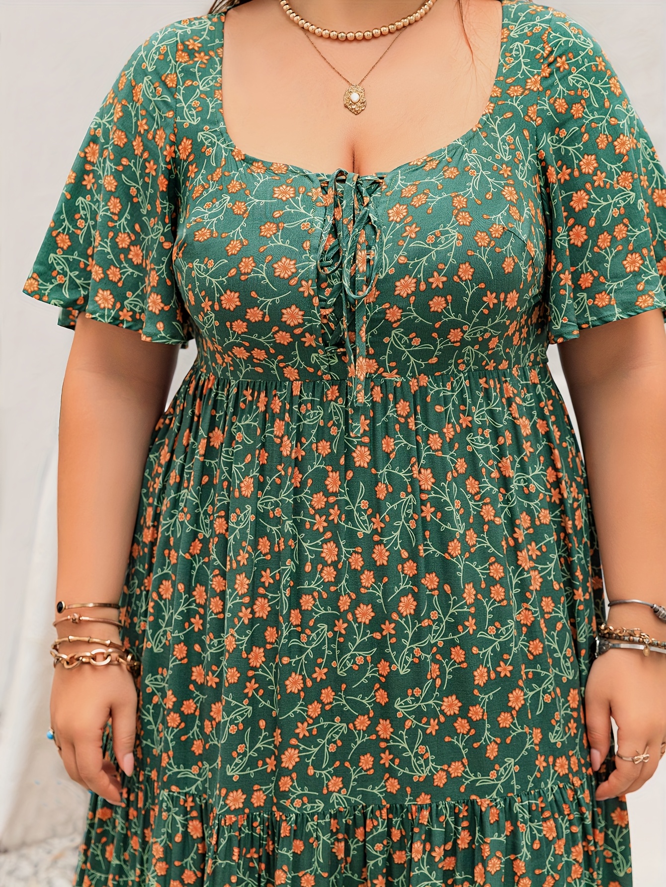 Plus Size Bohemian Long Dress  - Ethnic Style Dresses recension och pris