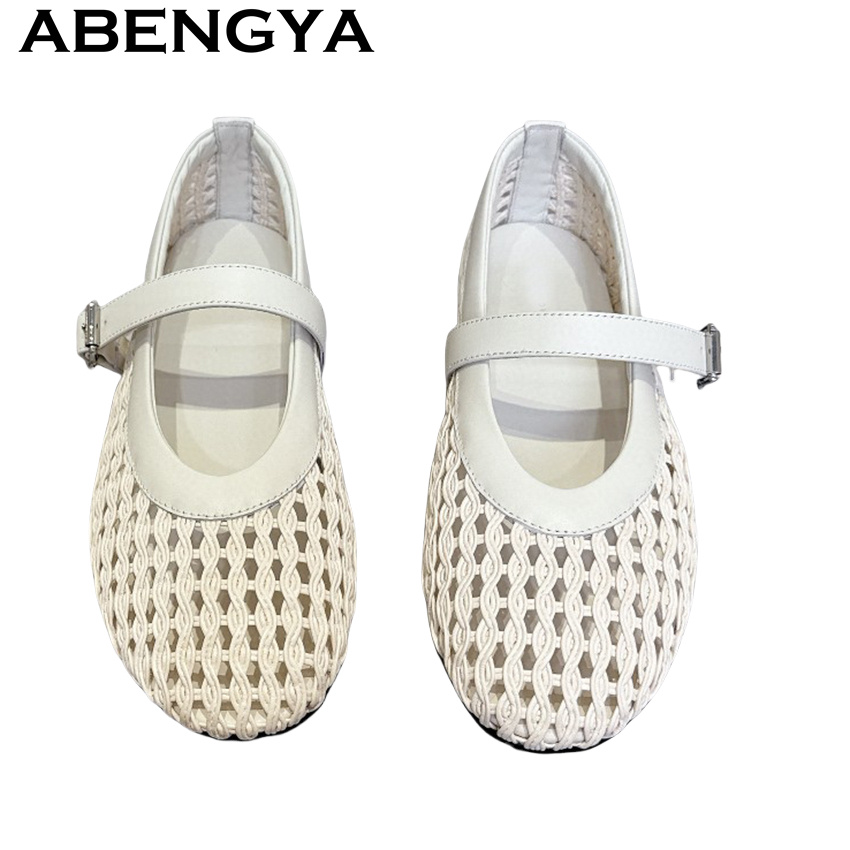 New Mesh Hollow Flat loafer Sh - Ethnic Fashion Walk recension och pris