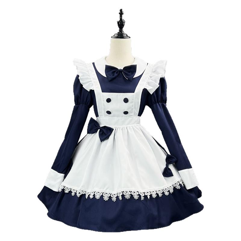 Long Lolita Maid Uniform Dress - Ethnic Style Dresses recension och pris