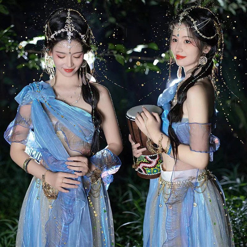 Blue Hanji Jasmine Princ Inter - Ethnic Clothing & Online Fashion Store Khaadi Pk recension och pris
