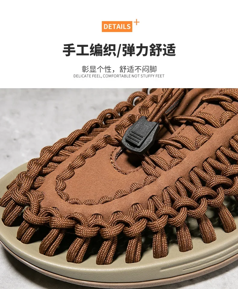 2026 Men's charms Sandals Summ - Ethnic Modern Fashion recension och pris
