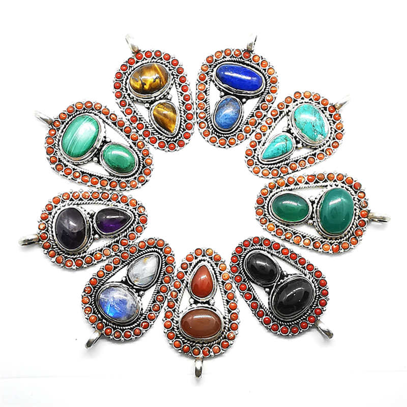 Vintage Flower Pendant Copper  - Ethnic Fashion Com recension och pris