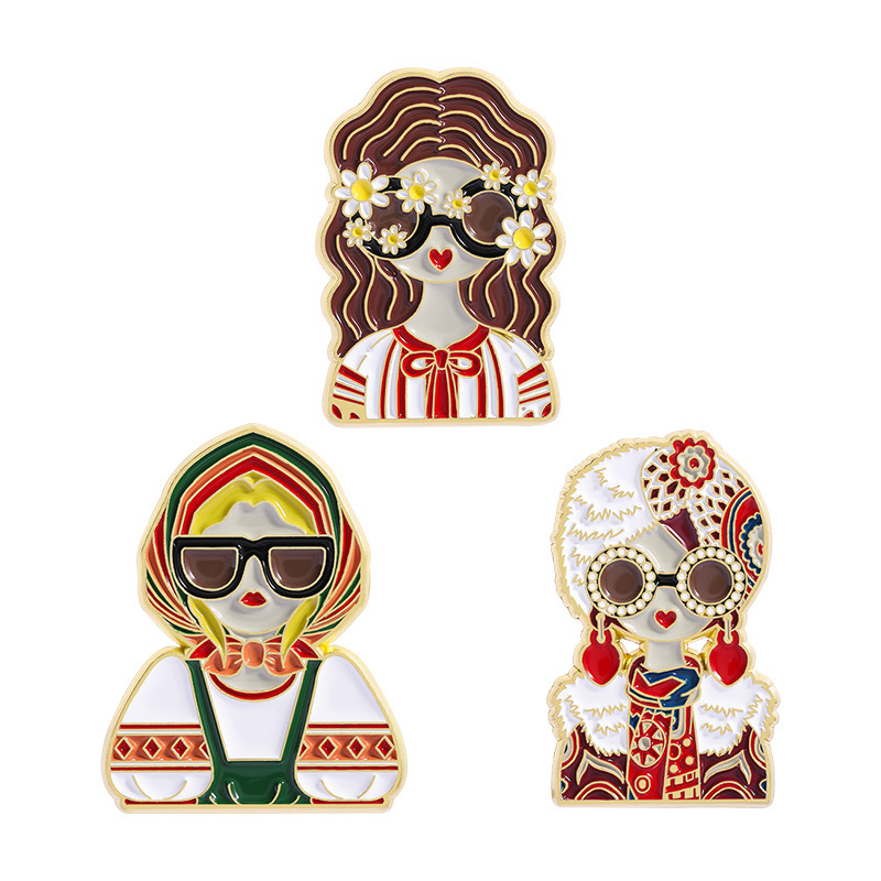 Cartoon Russian Girls Characte - Ethnic Fashion Images recension och pris