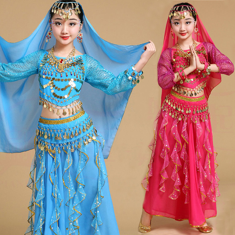Kids Belly Dance Costumes Girl - Ethnic Fashion India recension och pris