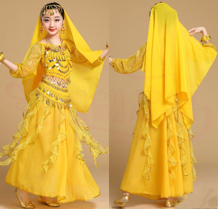 Kids Belly Dance Costumes Girl - Ethnic Fashion India recension och pris