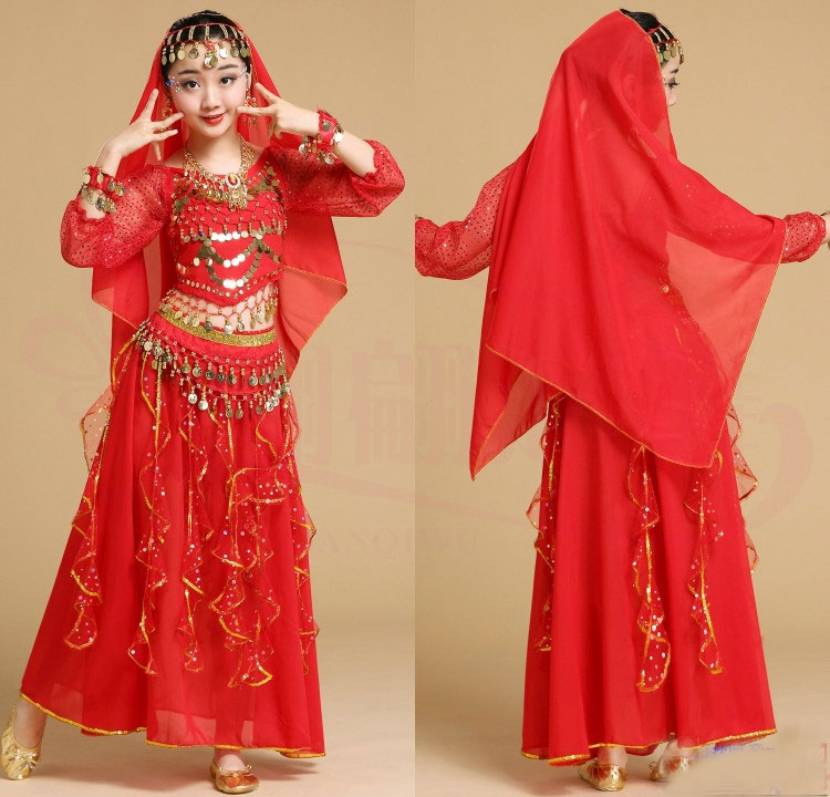 Kids Belly Dance Costumes Girl - Ethnic Fashion India recension och pris