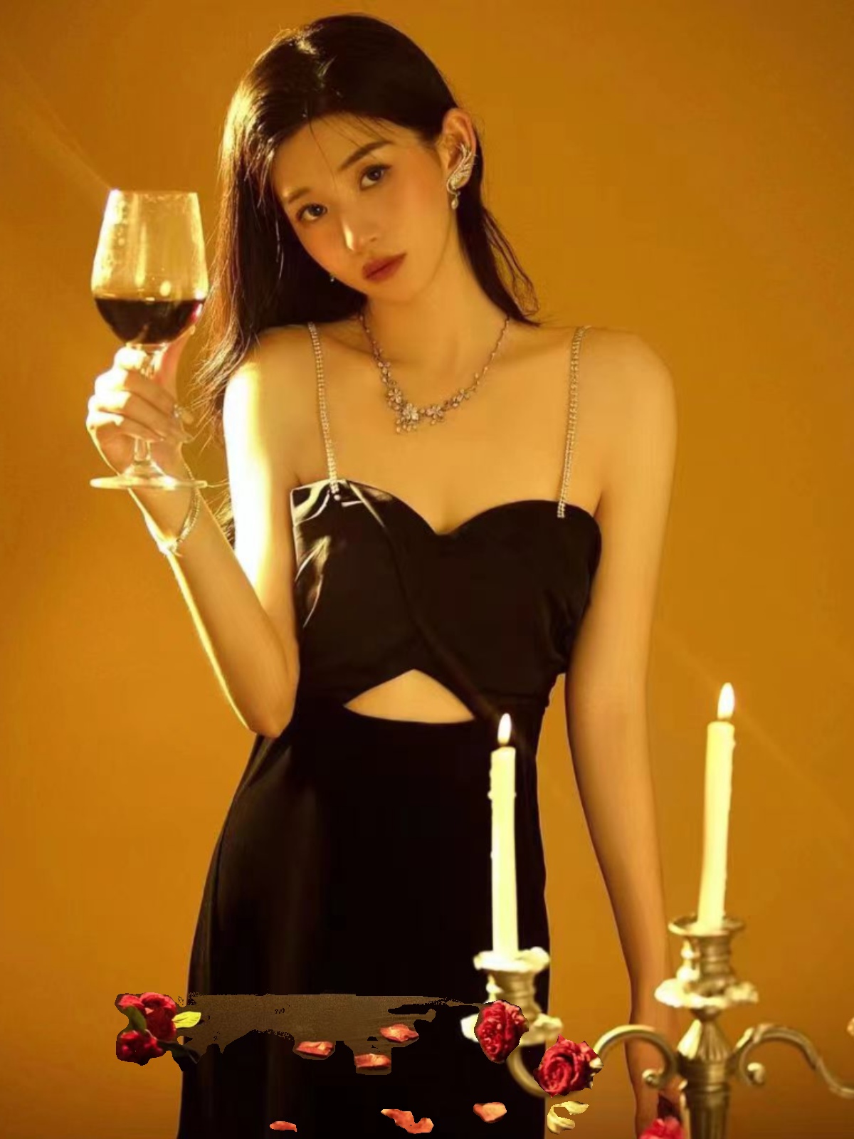 Sexy Backless Strap Dress Phot - Ethnic Wear In Fashion recension och pris
