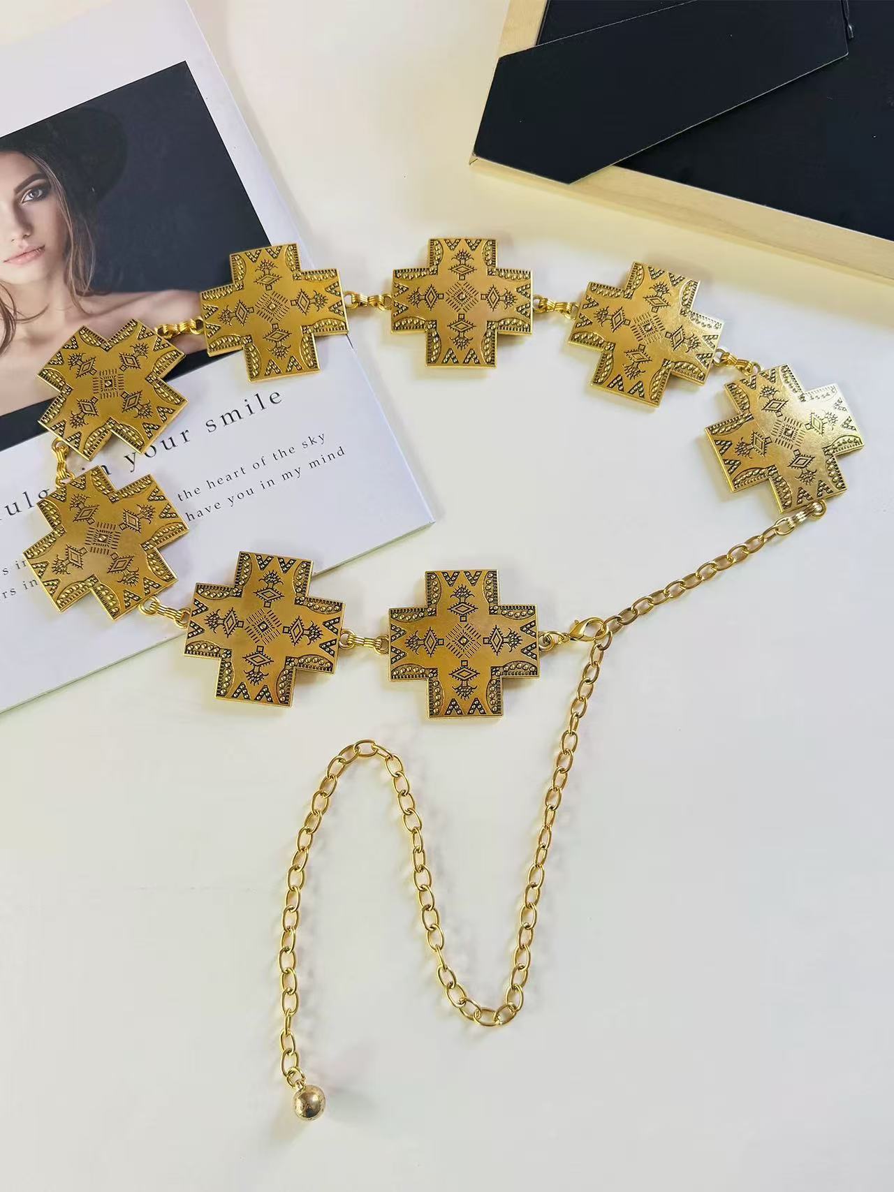 Vintage Women Body Jewelry  Wa - Ethnic Modern Fashion recension och pris