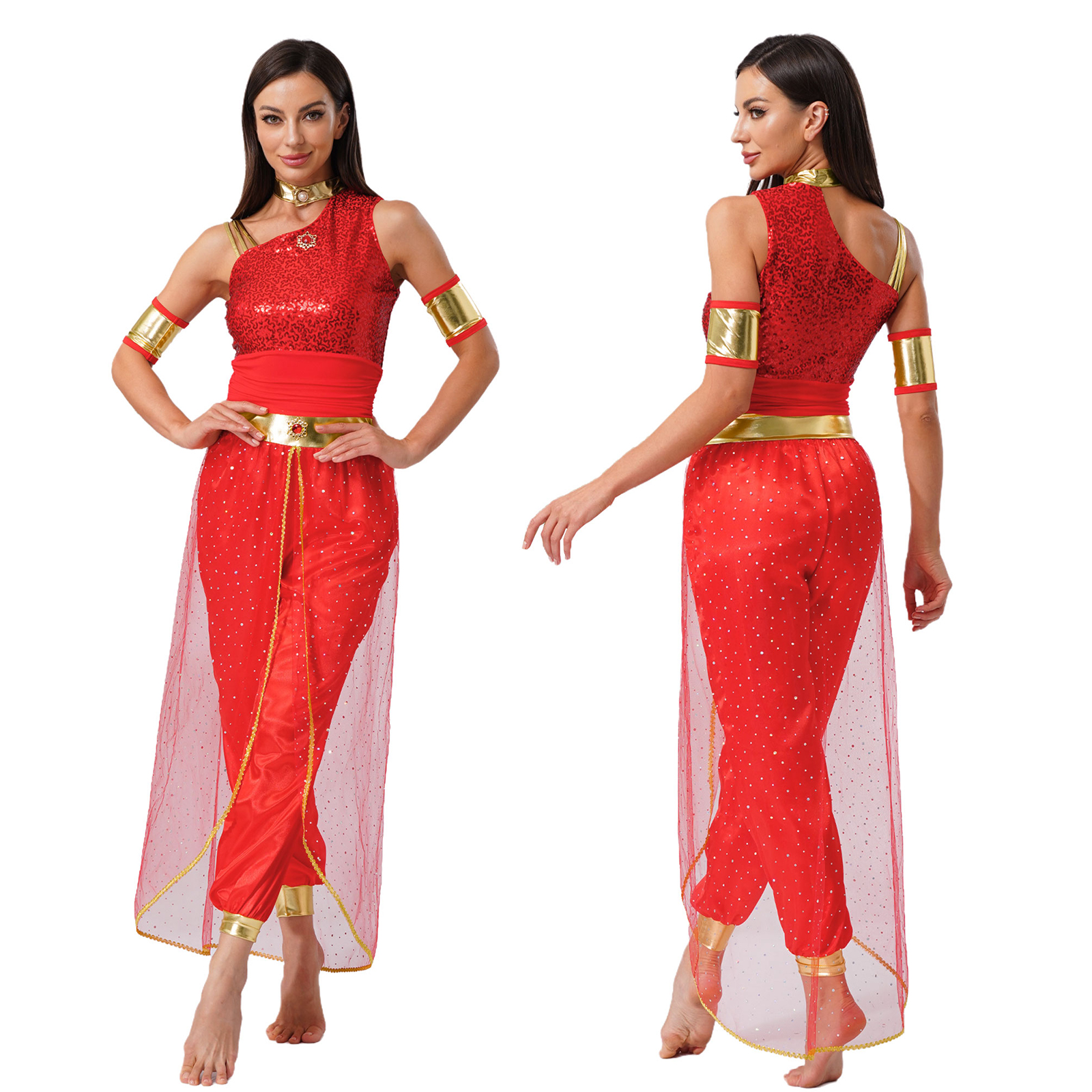 Womens Arabian Princess Dress  - Ethnic Fashion India recension och pris