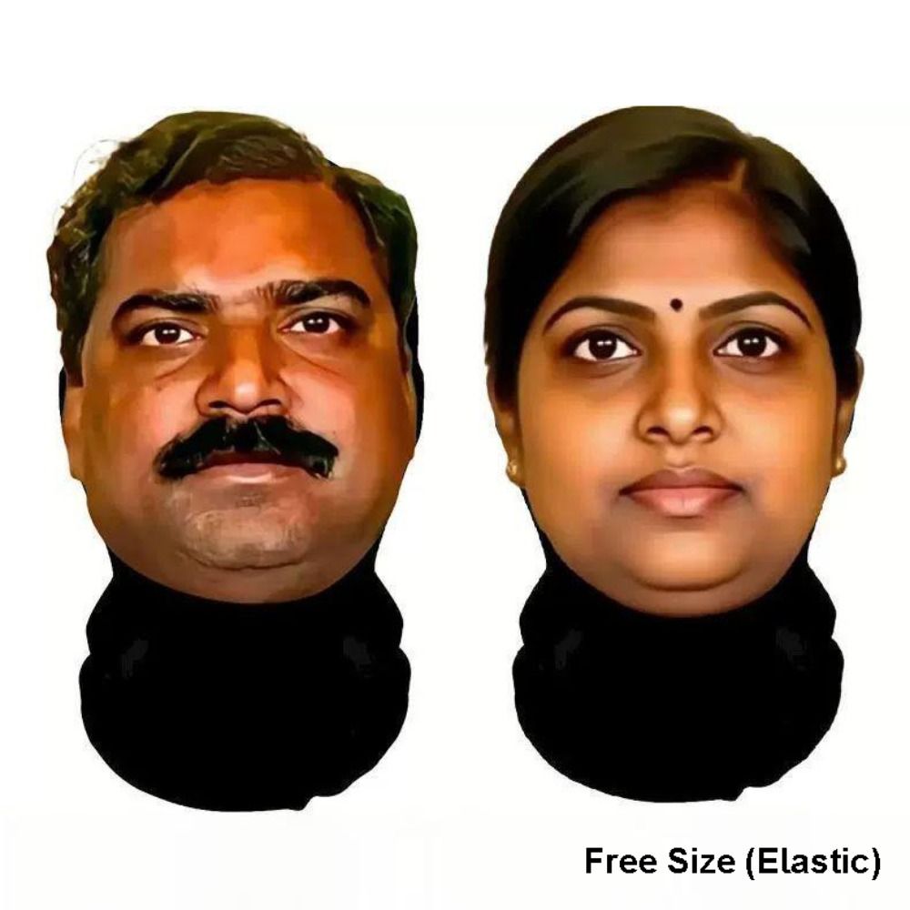 Funny Indian-style Mask Spoof  - Ethnic Fashion India recension och pris
