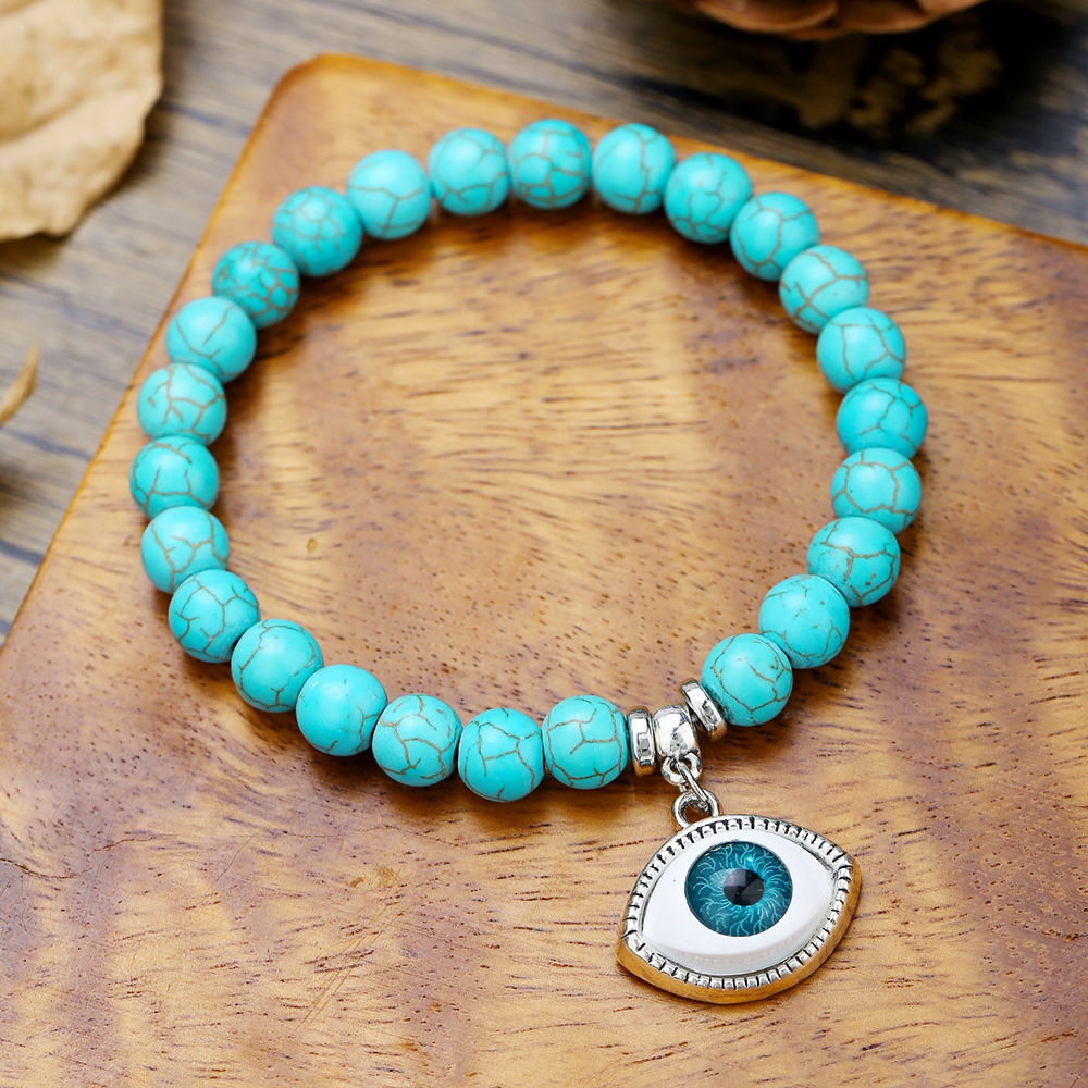 Bohemian Turquoise Beaded Brac - Ethnic Fashion recension och pris