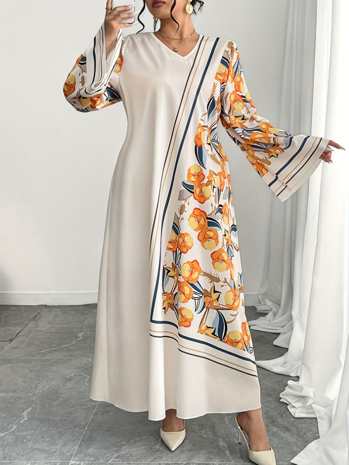Plus Size Fashionable Women's  - Ethnic Style Dresses recension och pris