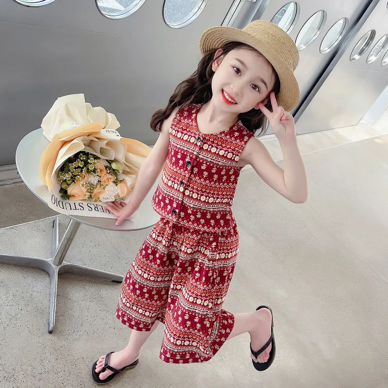 Girls' Summer Set 2025 New Swe - Ethnic Style Dresses recension och pris