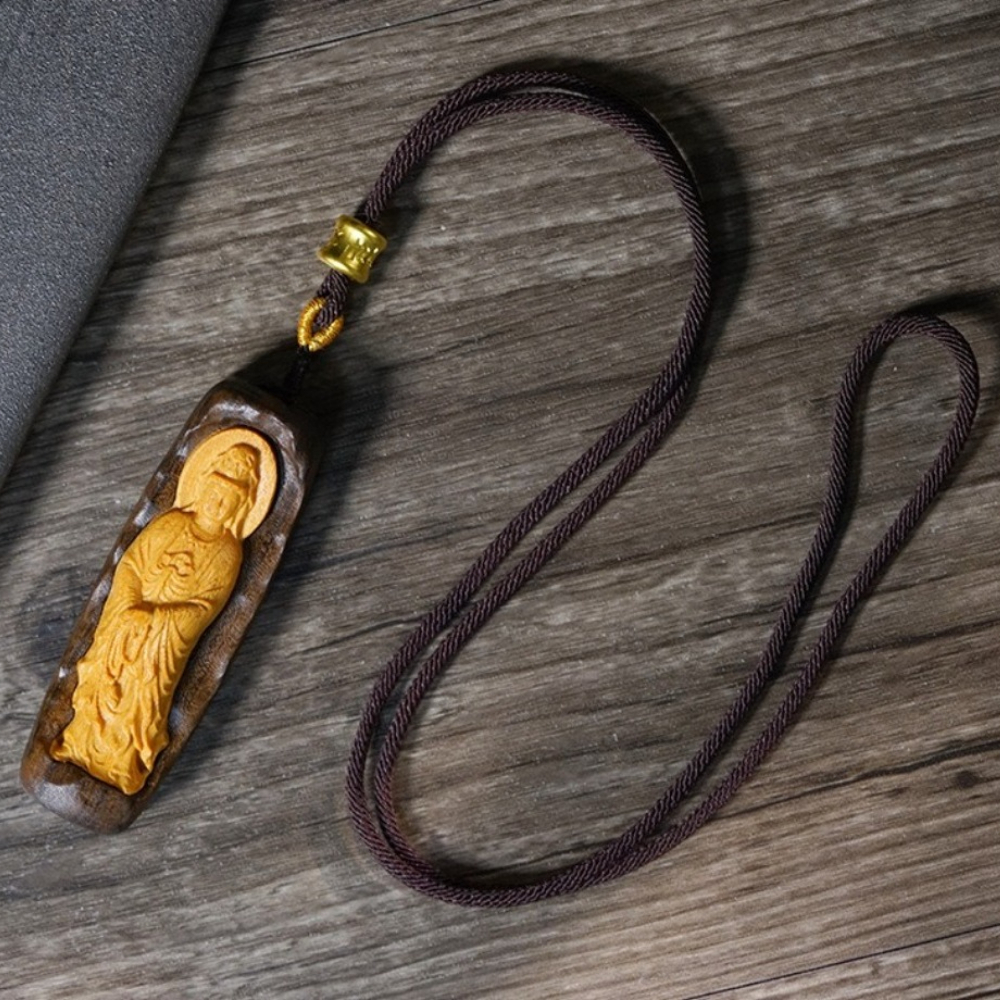 Hand Carved Guanyin Brand Agar - Ethnic Fashion Boutique recension och pris