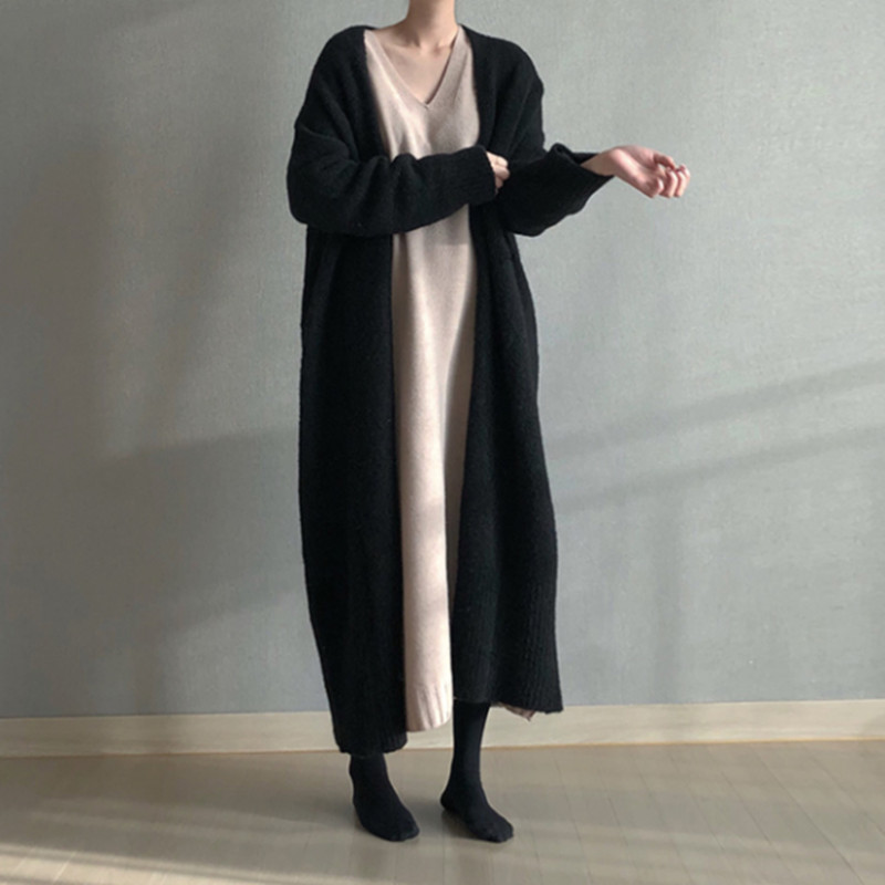 Autumn New Korean Long Loose S - Ethnic Fashion India recension och pris