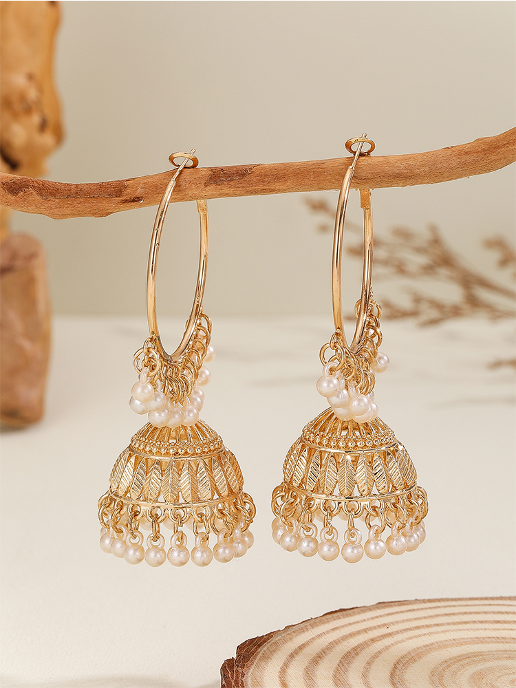 1 Pair of Fashionable Hoop Ear - Ethnic Wear In Fashion recension och pris