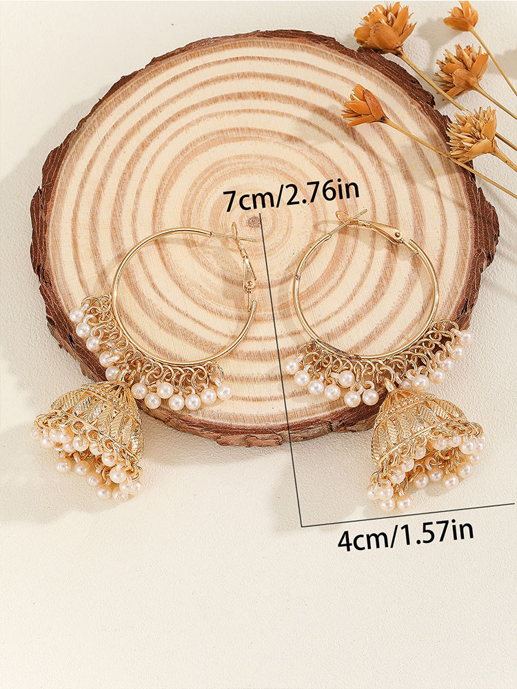 1 Pair of Fashionable Hoop Ear - Ethnic Wear In Fashion recension och pris
