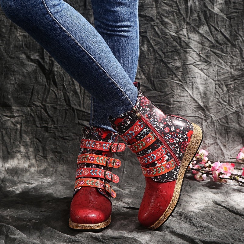 Brand Women's Boots 2026 Sprin - Ethnic Fashion recension och pris