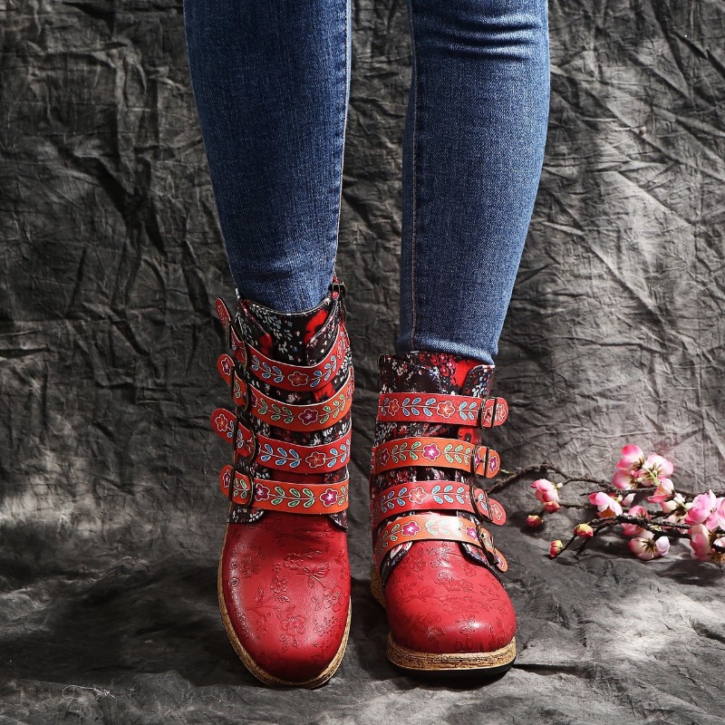 Brand Women's Boots 2026 Sprin - Ethnic Fashion recension och pris
