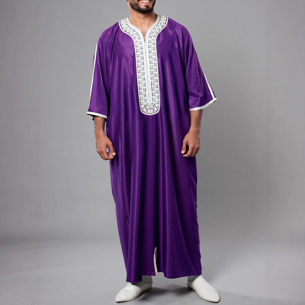 New 2025 Men's Long Sleeve Emb - Ethnic Wear In Fashion recension och pris