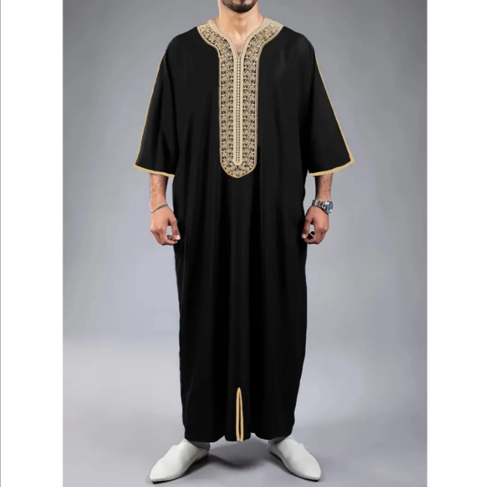 New 2025 Men's Long Sleeve Emb - Ethnic Wear In Fashion recension och pris