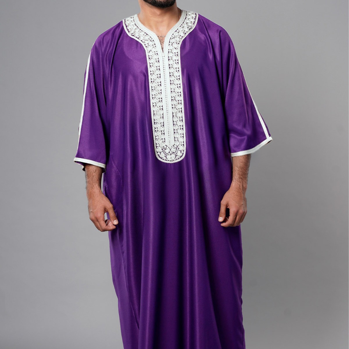 New 2025 Men's Long Sleeve Emb - Ethnic Wear In Fashion recension och pris