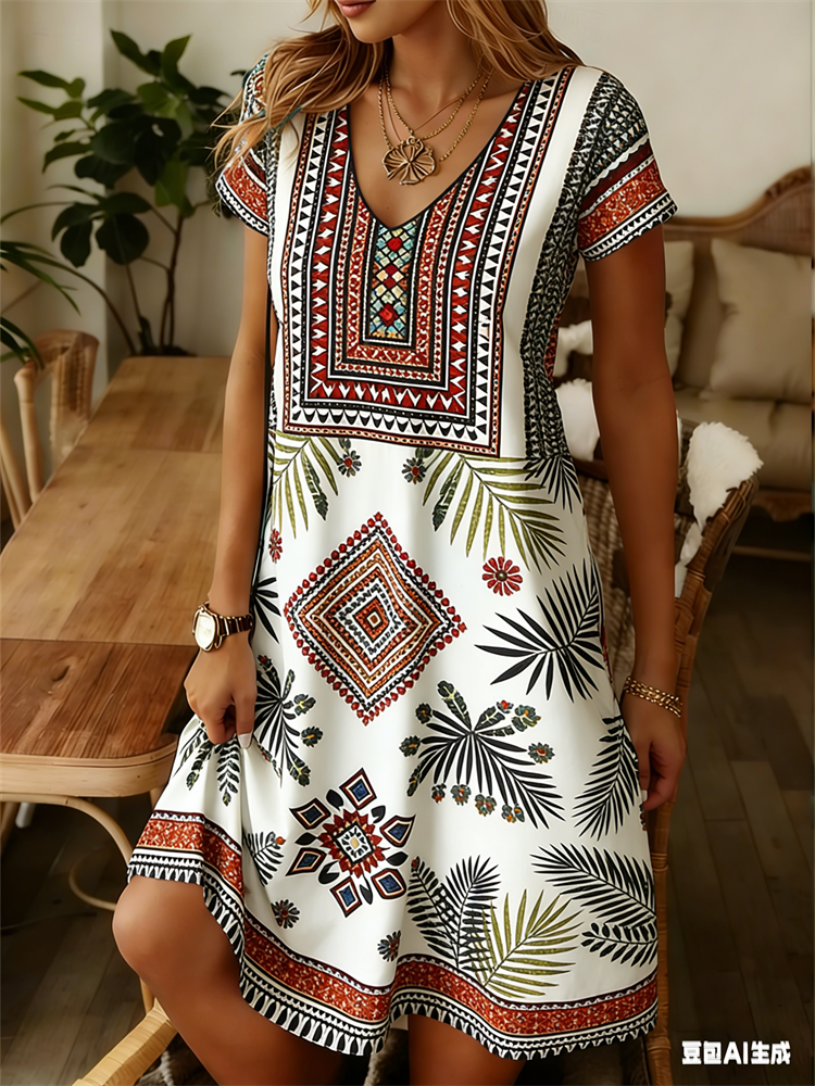 Ethnic Style Women Dress Summe - Ethnic Style Dresses recension och pris