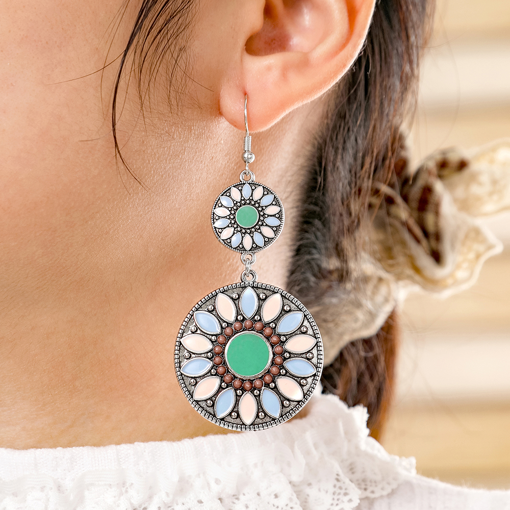Ethnic Style Dangle Earrings F - Ethnic Wear In Fashion recension och pris