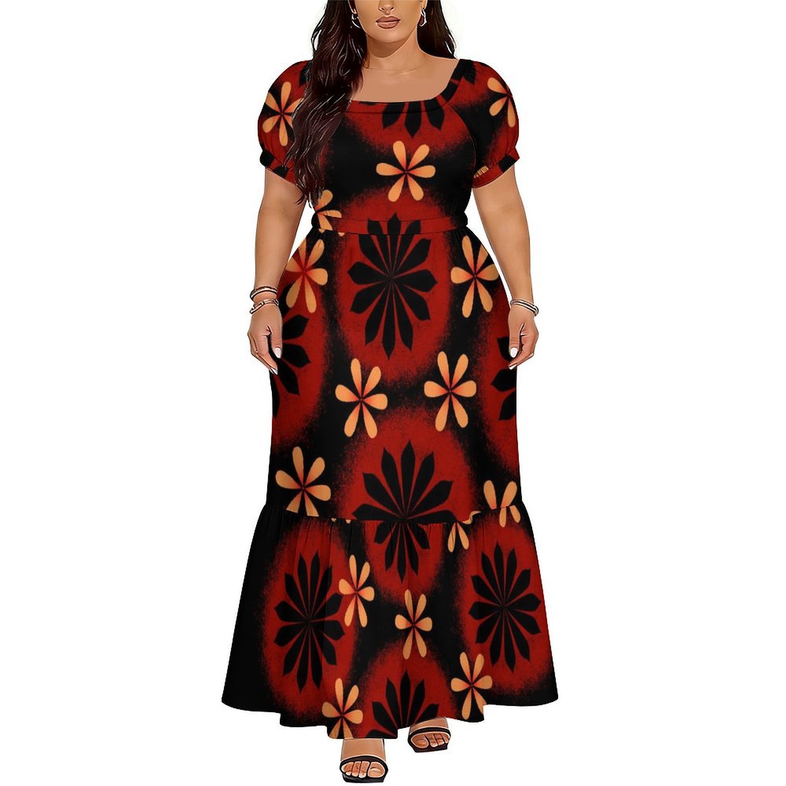 Comfortable Women's Short-Slee - Ethnic Style Dresses recension och pris