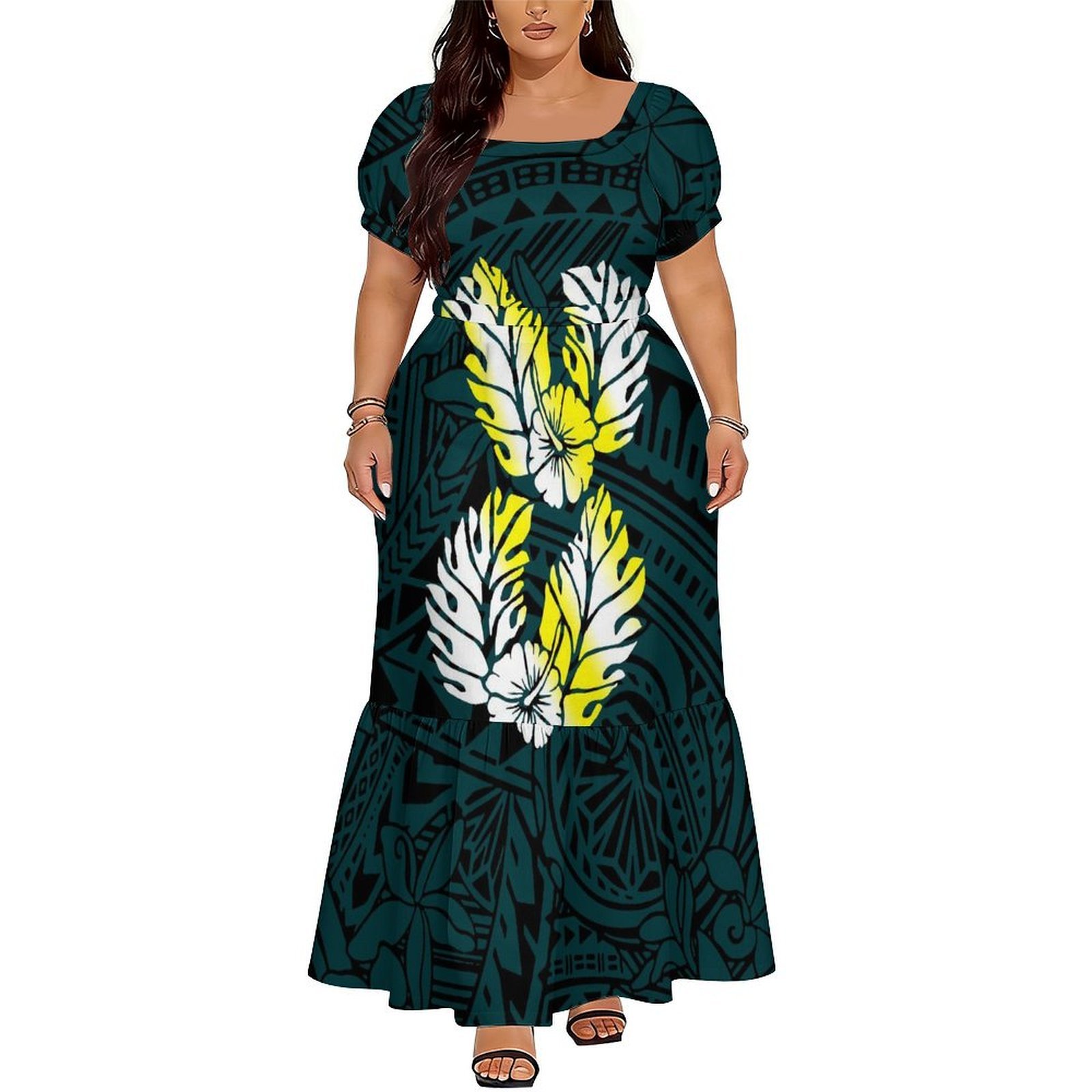 Comfortable Women's Short-Slee - Ethnic Style Dresses recension och pris